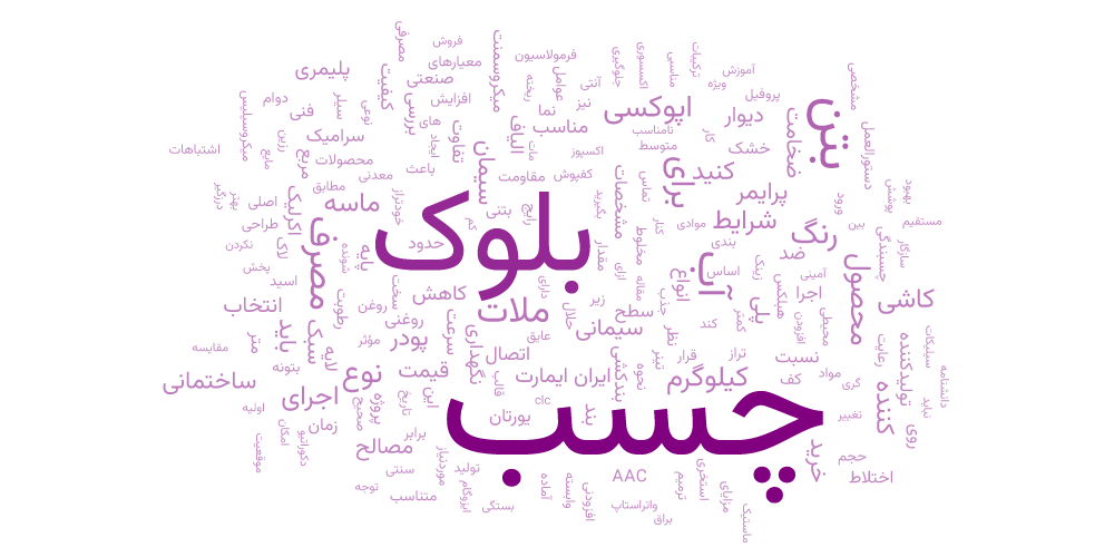 چسب بلوک ابری