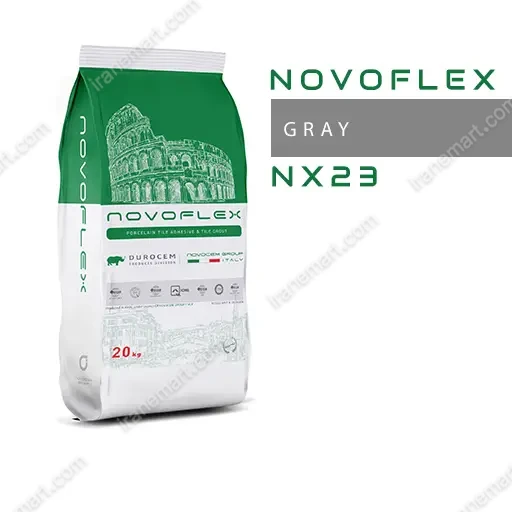 چسب کاشی و سرامیک پودری الیاف دار NOVOFLEX NX23